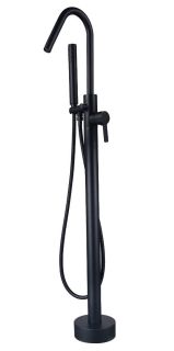 Напольный смеситель для ванны Boch Mann Sella B BM9635 чёрный